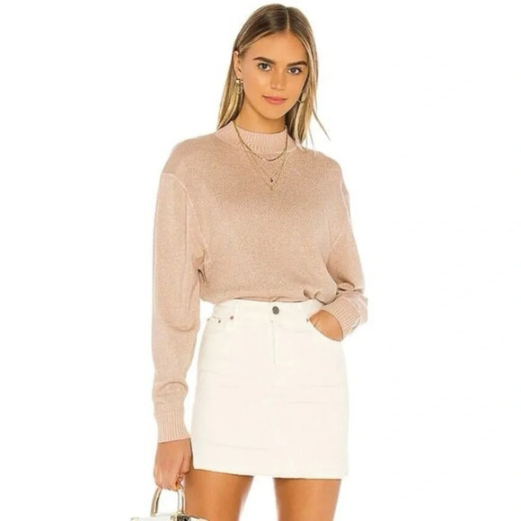 NWT Free People Starry Night Metallic Sweater Medium - Picture 1 of 9